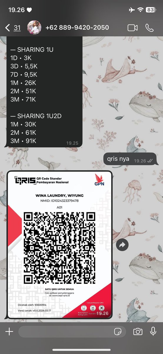 gfhaechie's tweet photo. +62 851‑2691‑8839
+62 851-6894-8820
+62 889‑9420‑2050
@rayaiv3 
PENIPU APP PREM
modusnya gonta ganti nomor hp pdhl yg jual selalu ke qris yg sama, seller ga pernah tanggung jawab tiap ada trouble

ttp jualan pke no baru tapi no lama dinonaktifkan wkwk kocak lu penipu
#zonauangㅤ https://t.co/Do5PDdU0rD