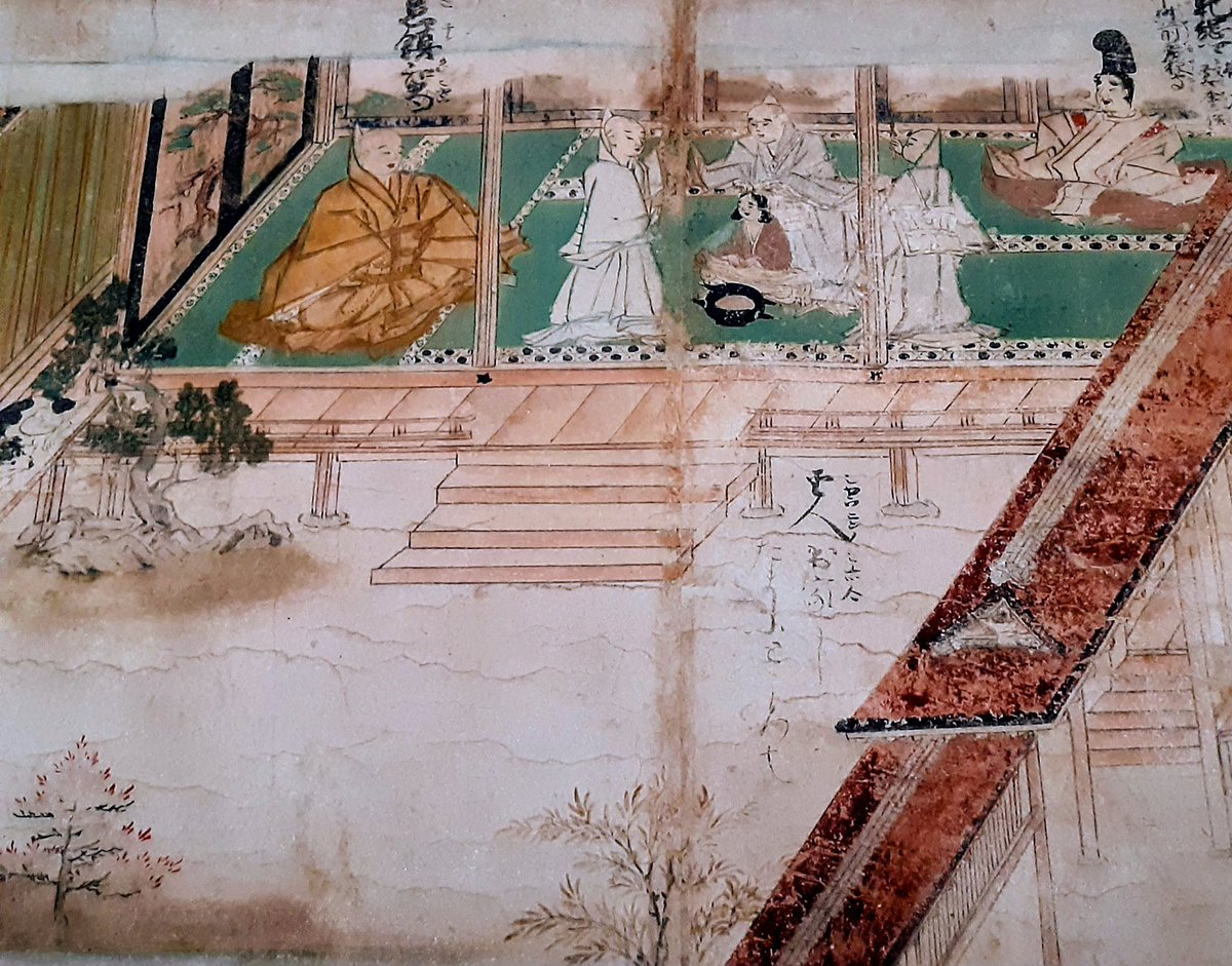 親鸞上人伝絵（重要文化財）」、「桐鳳凰絵書棚」の蒔絵の華麗、応挙も
