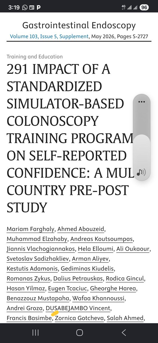 basimbe_fr5394's tweet photo. Humbled to be part of this vital work on colonoscopy training across many counties.  Thankyou fujifim and prof Mostafa for leading this . https://t.co/NWlokX4R5l