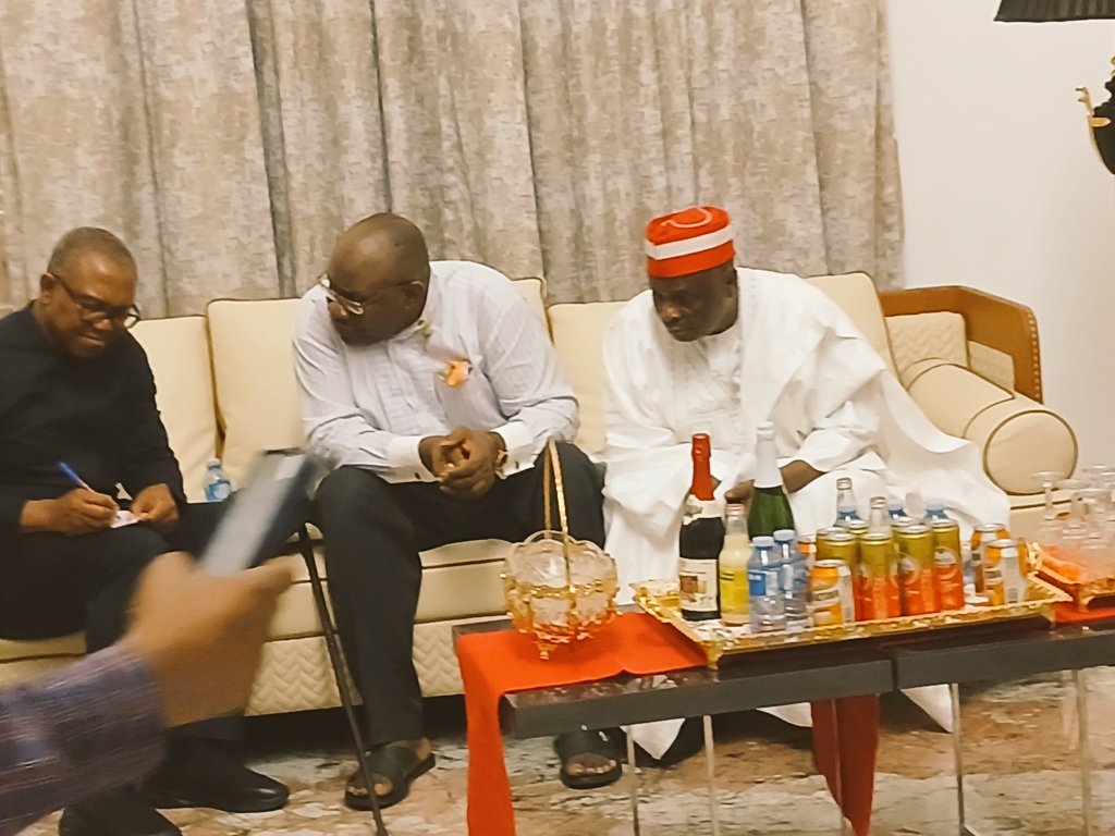 HarmlessHQ's tweet photo. At NDC, everything starts and ends in Dickson's sitting room.

All nomination forms must pass through the 3 brothers (Dickson, Peter Obi and Kwankwaso).

Those guys are running a 2FA security guard on anything concerning the party. 😂

It is quite difficult to hijack the party now because you can't hijack what you don't have access to.