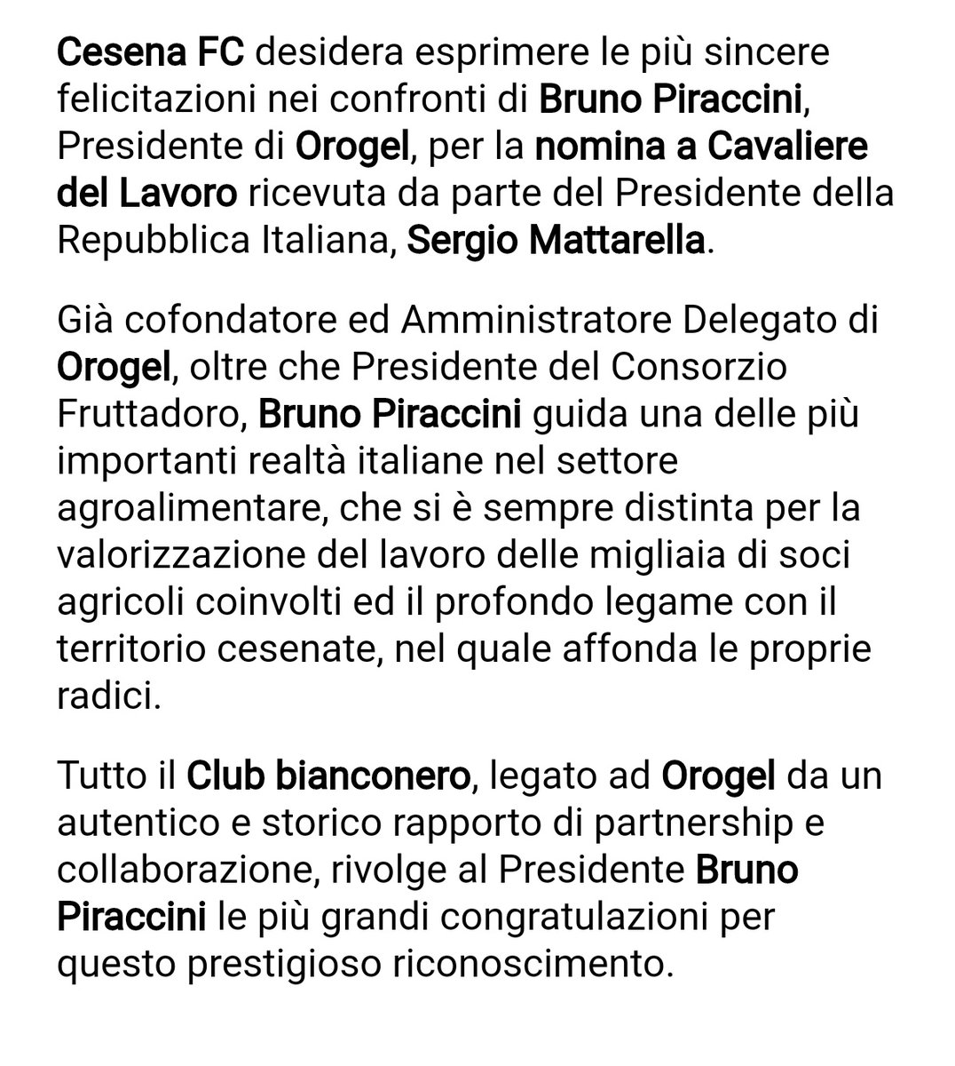 LucaGiunchi1's tweet photo. Sì ok fantastico ma non sono queste le notizie che interessano alla tifoseria. https://t.co/E0CoHy4uL0