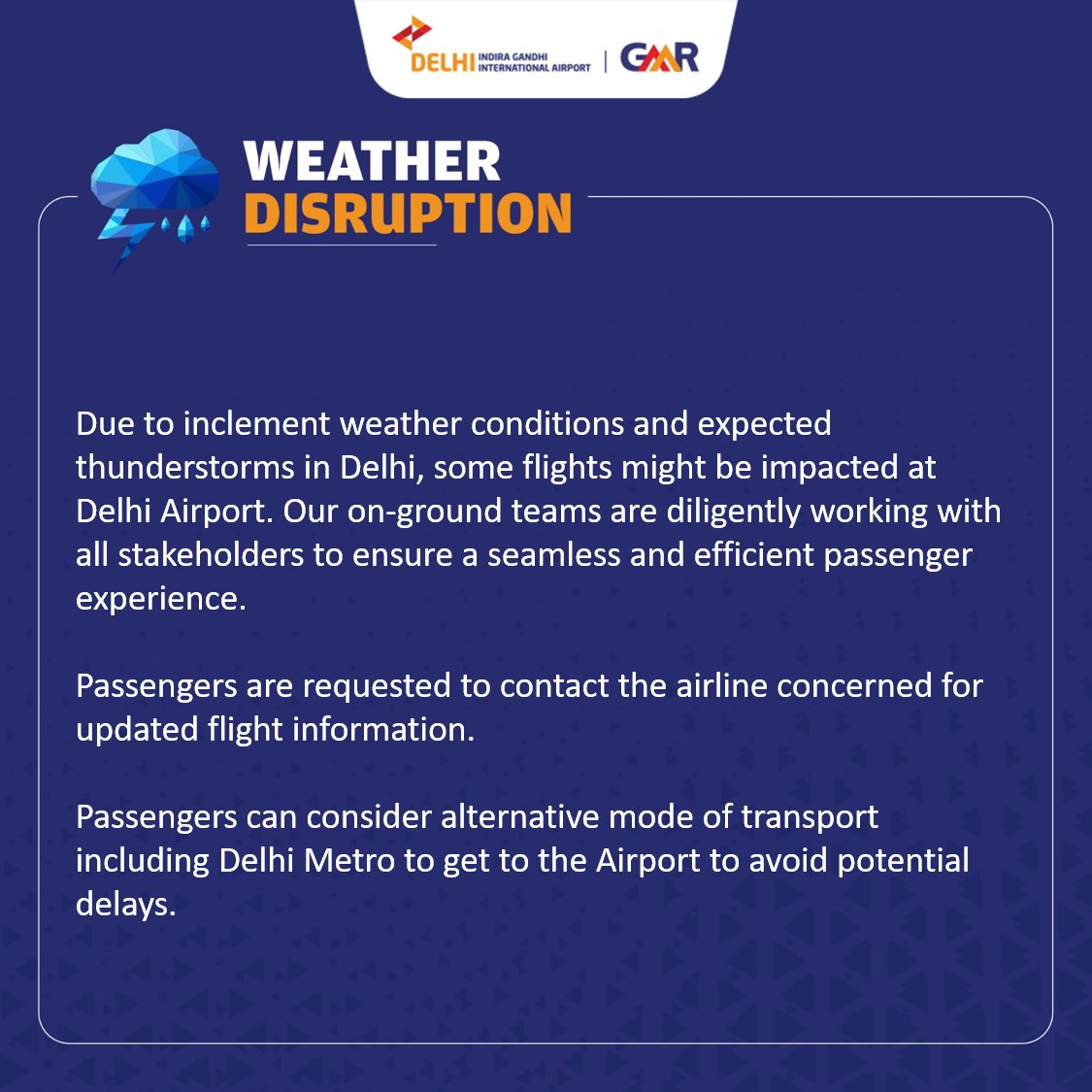 DelhiAirport tweet picture