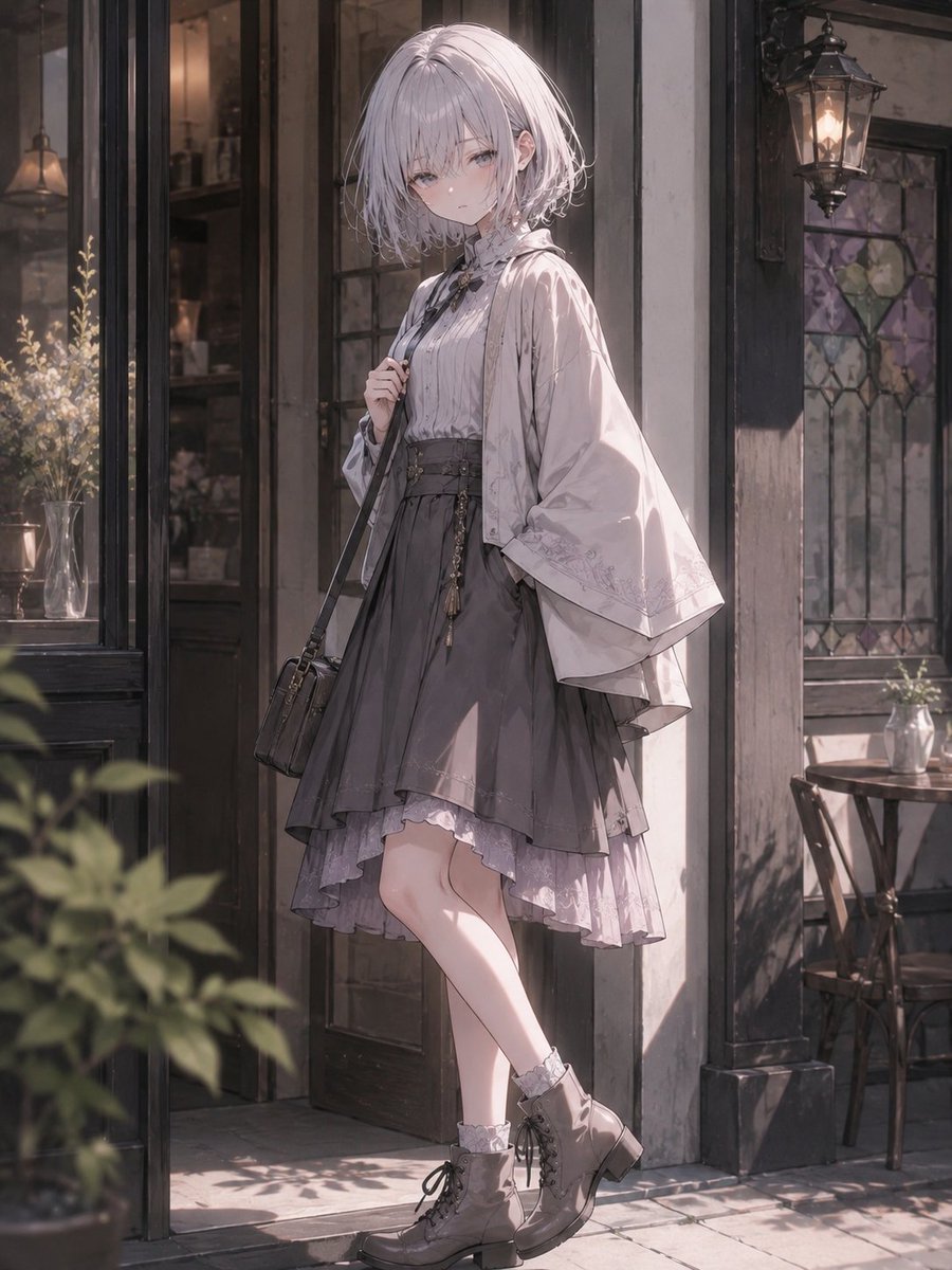 MioWorkshop's tweet photo. ここ最近はまっていた「現代ファッション×大正ロマン」のChatGPT-Image2.0用のプロンプトを作ってみました

現代ファッション50％＋大正ロマン50％にしていますが、出力形式は調整してもらってもいいと思います

真っさらなGPT君で試してみてもうまくいったので、たぶんきっと大丈夫なはず…

もしよければ
#AI大正ロマン
でつけてもらえると嬉しいです✨

#AIart️️️️️️️️️️️️️️️️️️️️️️️️️️️️️️️️️️️️️️️️️️️️️️️️️️️ 

--------------
添付画像はidentity参照用です。
参照画像の絵柄、塗り、線画、頭身、陰影、演出、元衣装、元ポーズ、体の向き、手の位置、脚の配置、視線方向、カメラアングル、構図には引っ張られすぎないでください。
維持するのは、顔立ち、髪型、髪色、瞳、年齢感、体型、雰囲気、性格の印象、モチーフ性、魅力、象徴的ディテール、種族性です。

このキャラクターに最も似合う「大正ロマン × 現代ファッション」ミックス衣装を新規デザインしてください。
重要なのは、大正ロマン風の服をそのまま着せることではなく、このキャラクターが現代に生きながら、大正ロマンの美意識や和洋折衷の空気感を自然に取り入れたらどんな装いになるか、という発想で再構成することです。
元衣装は単純変換せず、色やモチーフのヒントのみ必要に応じて抽出してください。

衣装全体の方向性は、「大正ロマン 50％：現代ファッション 50％」くらいの中間バランスにしてください。
現代服をベースにしつつも、大正ロマンらしい上品さ、レトロ感、和洋折衷感がしっかり伝わるようにしてください。
ただし、歴史衣装の再現や和装コスプレにはせず、現代でも自然に着られる洗練された「大正モダン」なファッションとして成立させてください。

衣装は、「大正ロマンらしい上品さ・レトロ感・和洋折衷感」と、「現代ファッションとしての洗練・抜け感・実用性・トレンド感」を両立してください。
普通の現代服に和柄を少し足しただけにはせず、逆に袴や着物そのものの再現にも寄せすぎず、両方の要素が自然に混ざり合ったデザインにしてください。
キャラクターの印象に合わせて、清楚、可憐、知的、退廃的、華やか、クール、活発、中性的、妖艶、儚さ、重厚感などを適切に選び、衣装構成、柄、配色、小物、素材感を最適化してください。

使ってよい要素：
羽織風アウター、着物袖風ディテール、和装コート風ディテール、袴風ボトム、プリーツスカート、ロングスカート、ワイドパンツ、ブラウス、シャツ、ワンピース、セットアップ、ジャケット、ショート丈トップス、立ち襟、フリル、リボンタイ、帯風ベルト、コルセット風ウエストマーク、和柄、花柄、幾何学柄、レース、編み上げブーツ、革靴、厚底、パンプス、帽子、眼鏡、手袋、がま口バッグ、ミニバッグ、ショルダーバッグ、傘、髪飾り、房飾り、アンティーク小物、現代的アクセサリー。

衣装カテゴリは固定せず、キャラクターの性別印象、体格、年齢感、性格、役割、モチーフに合わせて自然に選んでください。
現代的なシルエット、レイヤード、着やすさ、都会的な洗練を持たせつつ、大正ロマン由来のディテールや空気感が明確に感じられるようにしてください。
コスプレ感は避け、自然で洗練された「大正ロマンテイストの現代服」として成立させてください。

ポーズ、アングル、構図、表情は元画像と明確に違うものを新規に選んでください。
元画像と同じ立ち方、同じ手の位置、同じ顔の向き、同じ重心、同じシルエットは禁止です。
衣装が見やすく、キャラクターらしさが伝わる自然なポーズにしてください。

背景もキャラクターに似合う空間を自然に選んでください。
背景は、現代的な都市空間、室内、ショップ、カフェ、街角などをベースにしつつ、大正ロマン風の意匠やレトロな空気感を少し感じさせる程度にしてください。
背景は主張しすぎず、キャラクターと衣装を引き立ててください。

最終出力は、統一感のある1つの完成絵柄で再構成してください。
高品質な商業アニメイラスト風、シャープな線、綺麗な肌、透明感のある目、整った髪、上品な布の質感、自然な光。
文字なし、ロゴなし、ノイズなし。