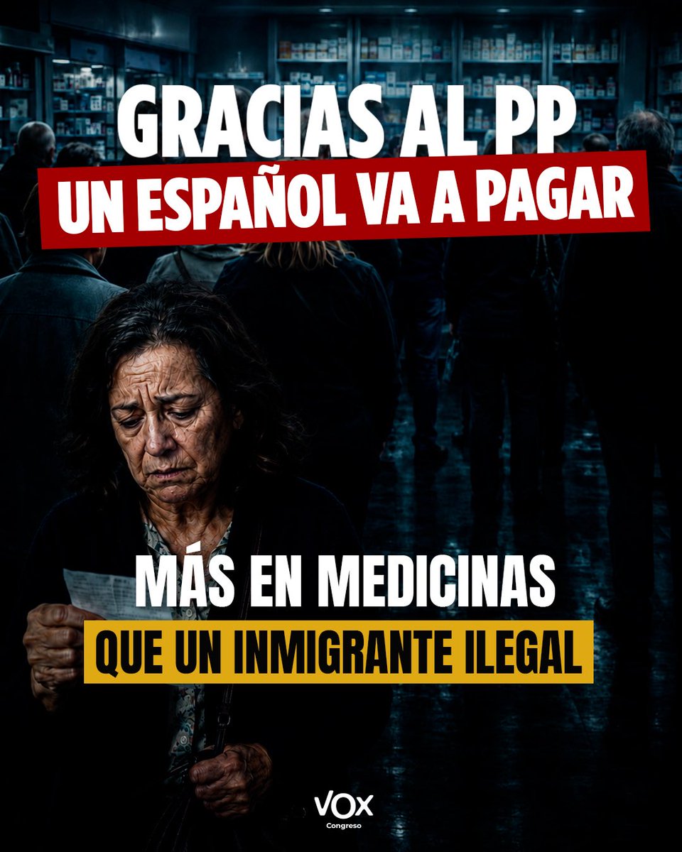 Grupo Parlamentario de VOX en el Congreso tweet media