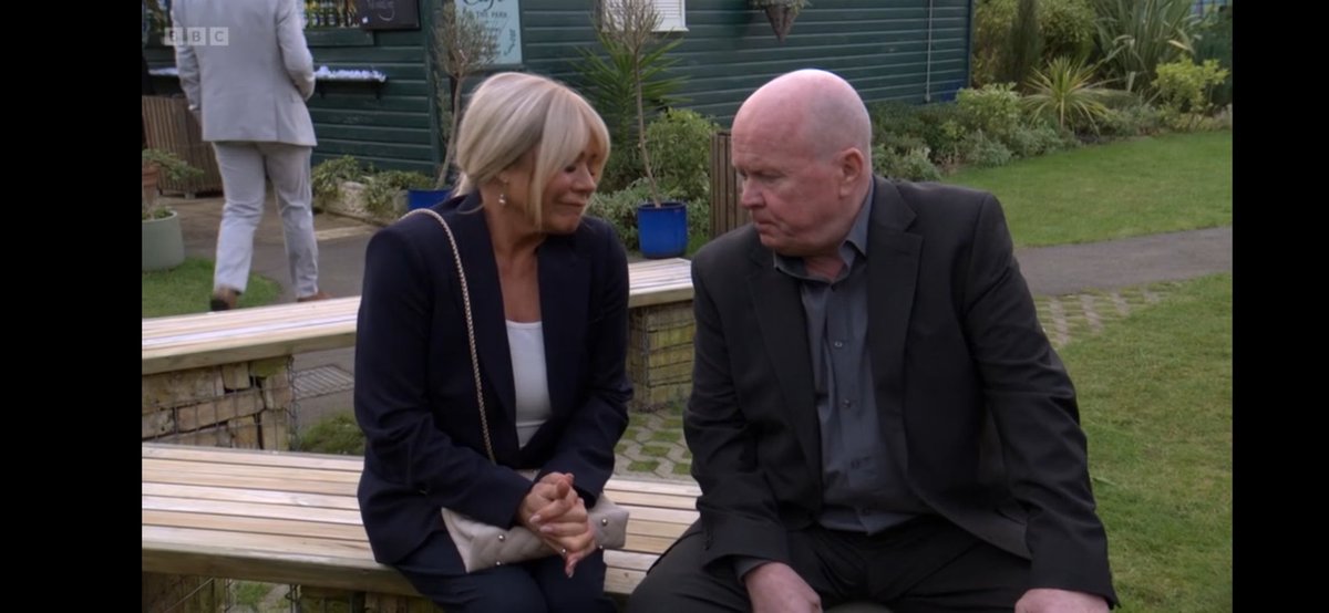 RyanSoapKing25's tweet photo. Are they setting the stage for a possible #Pharon reunion when Sharon returns to Walford full time next month? 🤔👀 #EastEnders https://t.co/fClBDgFcIh