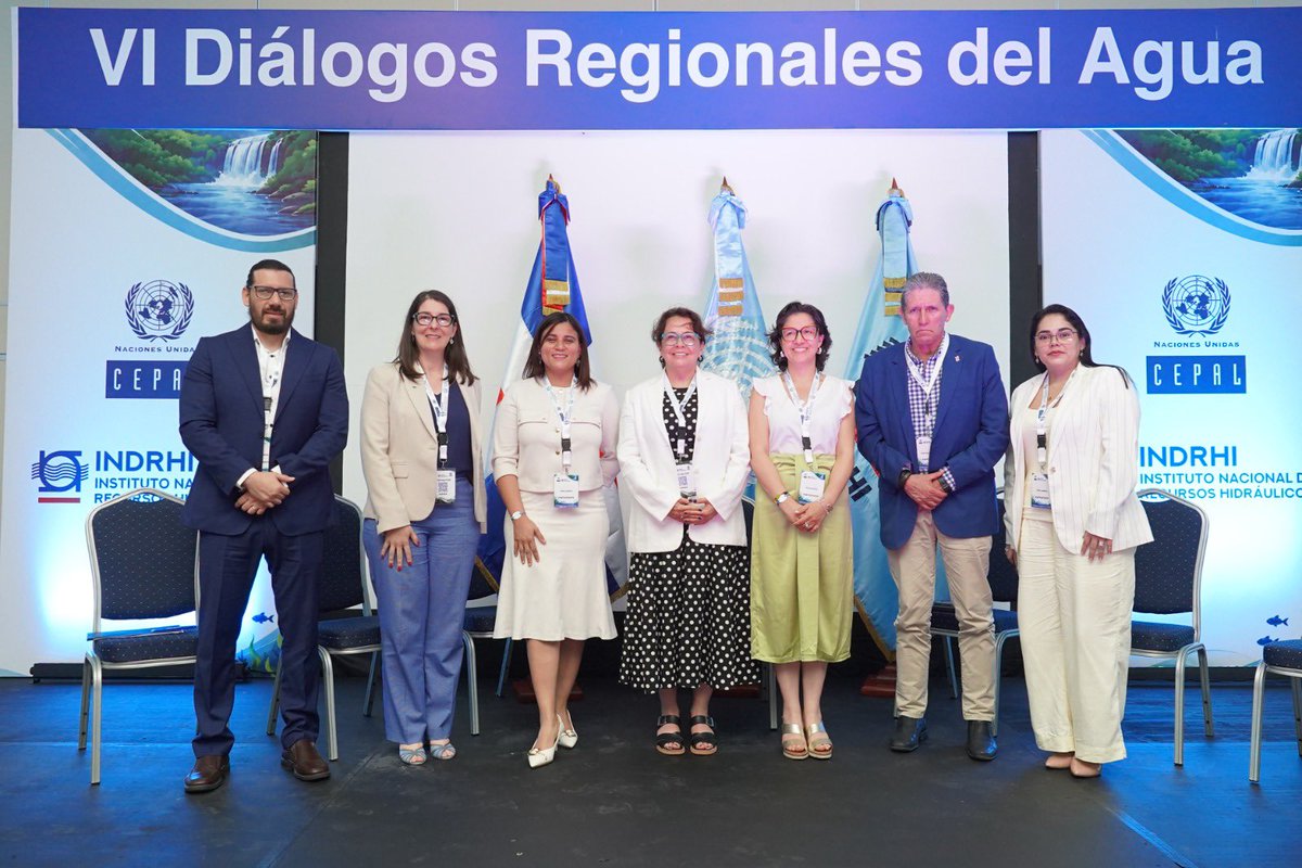 ANAgovbr's tweet photo. ANA na Comissão Econômica para a América Latina e Caribe (Cepal)! 🗣️

A diretora da ANA, Cristiane Battiston, está na República Dominicana participando dos Diálogos Regionais sobre a Água organizado pela Cepal. https://t.co/q6vXLi7sPE