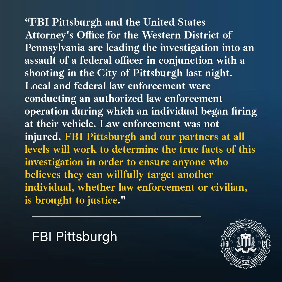 FBI Pittsburgh tweet media