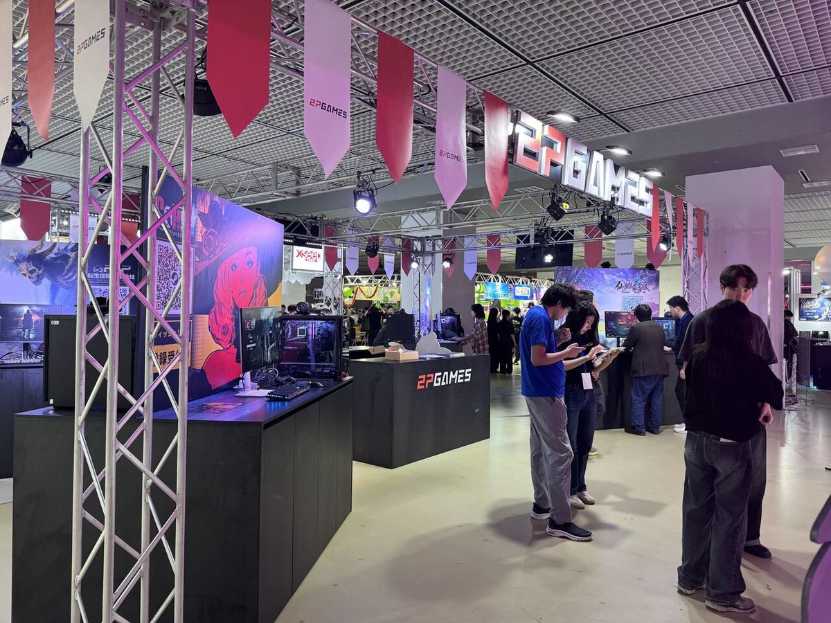 2Pcom's tweet photo. Memories from the wonderful #Bitsummit2026!

Thanks for having us ⛩️🐈 @BitSummit https://t.co/GNF3GRZzgf