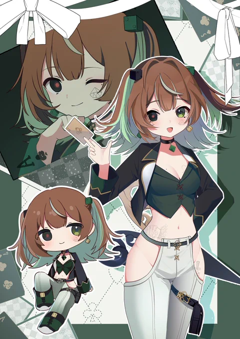 #skeb リクエストありがとうございました〜 詰め込み楽しい