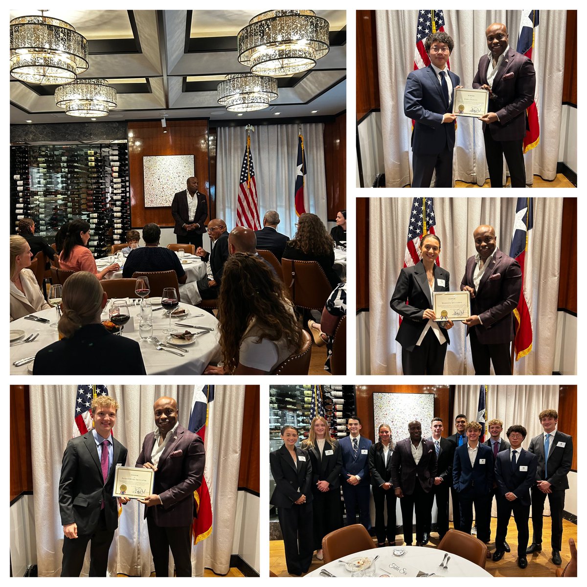 RepWPH's tweet photo. Congressman Wesley Hunt was proud to honor 19 outstanding cadets receiving appointments to our nation’s military academies. 

These young men and women represent the very best of America, defined by service, discipline, leadership, and love of country.

We are grateful to the families, mentors, and community members who helped shape the next generation of American heroes.