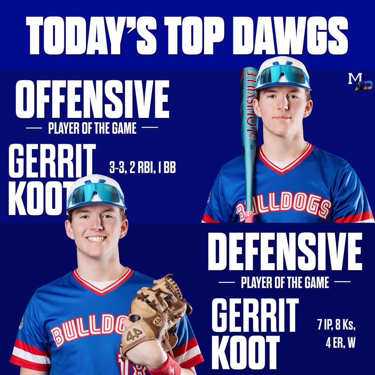 BulldogsBase's tweet photo. Last night was a G-Money night! https://t.co/7UiucIFpL1