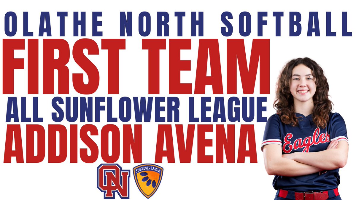 breeederer's tweet photo. Congratulations to our three athletes who received All-Sunflower League honors 🌻 Emily Stipsits was named first team outfield 🥎 Ava Rosner was named honorable mention outfield 🥎 Addison Avena was named 1st team utility 🥎 https://t.co/i9hNrt2gKL