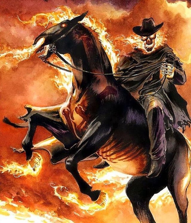 InnerDemonsGR's tweet photo. @figfigfigaan Thank you! You are insanely talented my friend, more than me as mine were mostly head swaps and minor changes. 

The Samurai Ghost Ronin is fairly new though famous artists like Javier Saltares have done cool concept art for years. The Old West Ghost Rider is iconic too. https://t.co/vvB0xEsson