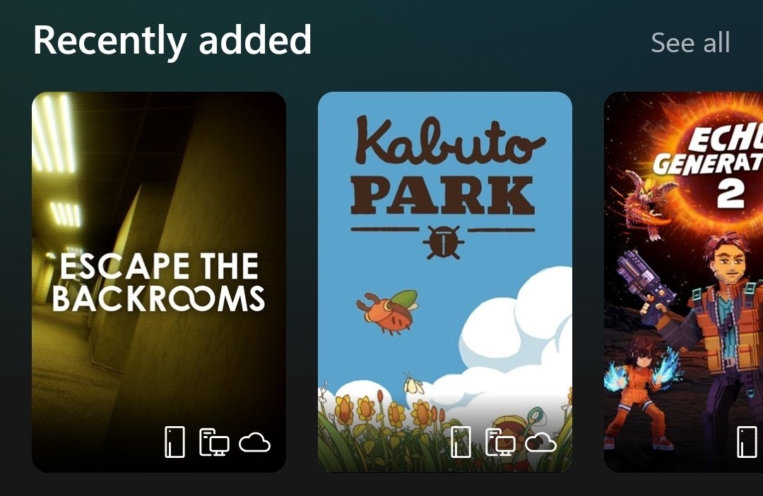 IdleSloth84_'s tweet photo. Escape the Backrooms is Now Available on Xbox Game Pass Ultimate and Premium. 🎮☁️🖥️

https://t.co/XoxhRhZpXp https://t.co/vrbBFWdcxN
