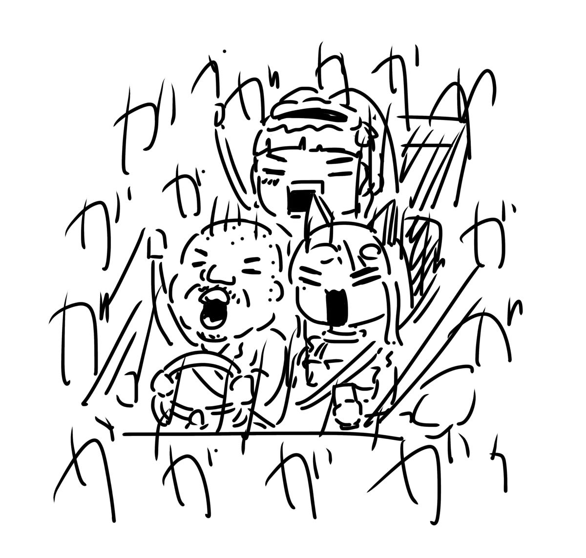 gakeochi_uwa's tweet photo. #DWU_ART #おなま絵 #ニコニコ深層組 https://t.co/n42rfEXM0y