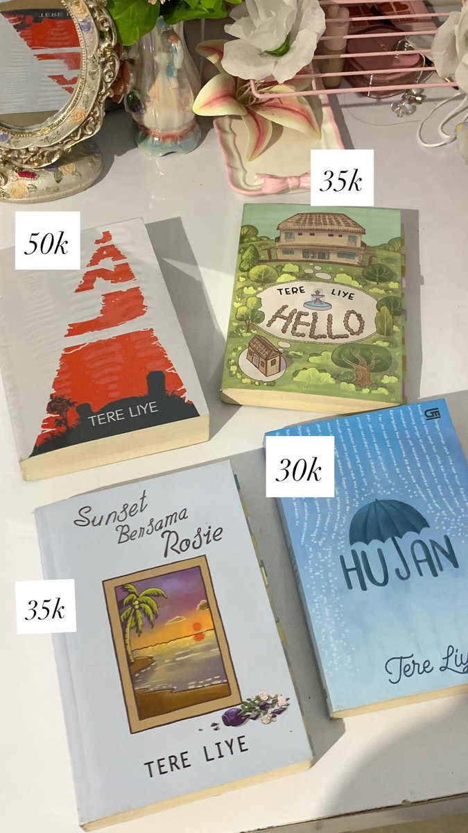 cyeelq's tweet photo. Wts novel tere liye
Janji
Hello
Hujan
Sunset bersama rosie

Dom bandung https://t.co/9IFDL4zL5x