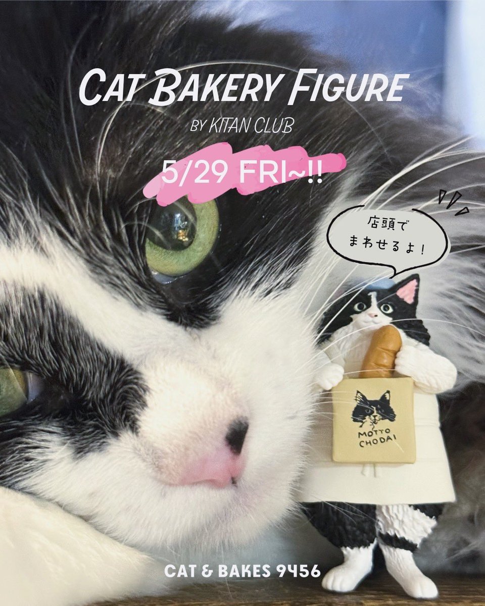 本日限り値下げ可　当時物CAT ラジオコントロール セミスケールキット 🐱🥐キャットベーカリーフィギュア🐱🍞 by キタンクラブ @kitan_club
