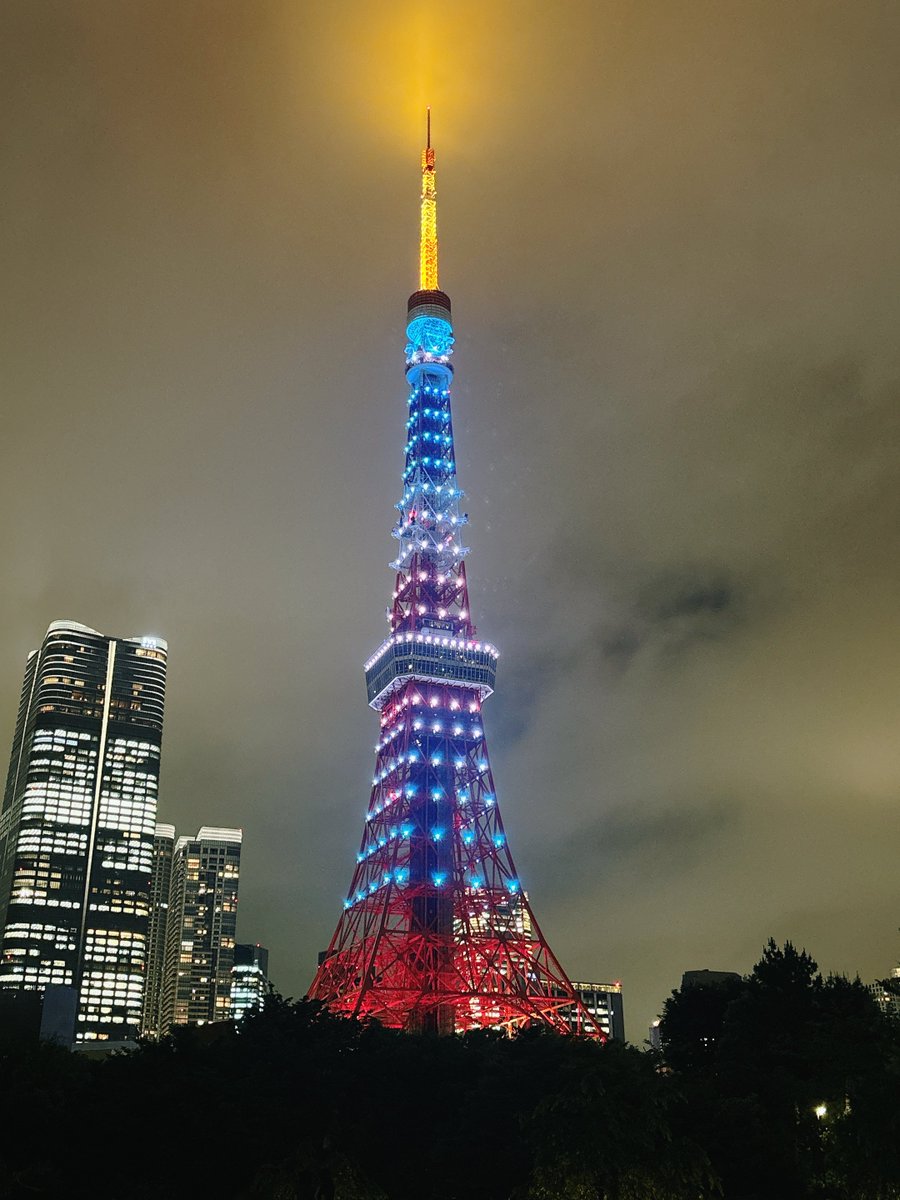 色が変わった🗼 #日常 #東京タワー