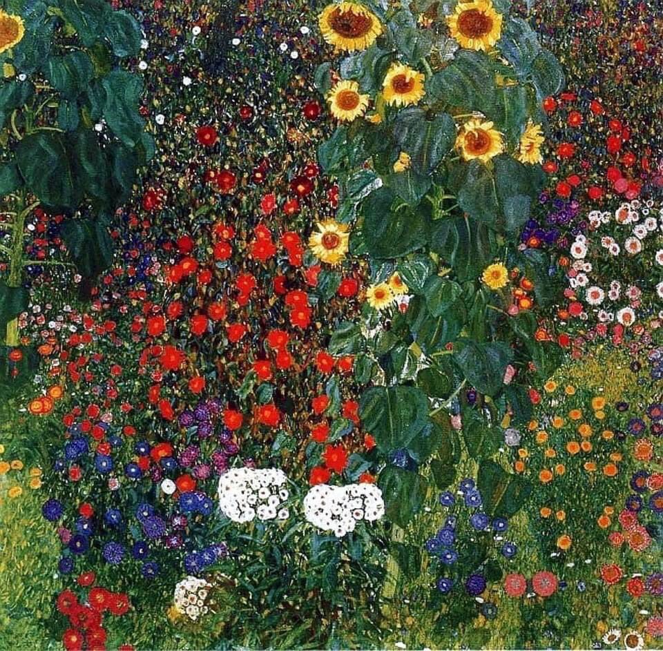 impression_ists's tweet photo. Klimt's Gardens https://t.co/xgGzjVpc9p