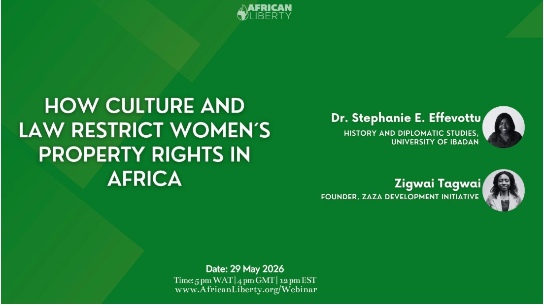 ziggywai's tweet photo. Register and join the conversation tomorrow https://t.co/mBCU1pr4E3 . 

Date: May 29th, 2026
Time: 5 pm WAT, 4 pm GMT, 12 pm EST (One-hour session)
Topic: How Culture and Law Restrict Women's Property Rights in Africa
Platform: Zoom

#IntentionalMe #ActiveCitizen #ProudNigerian https://t.co/gvTqeKQ3de