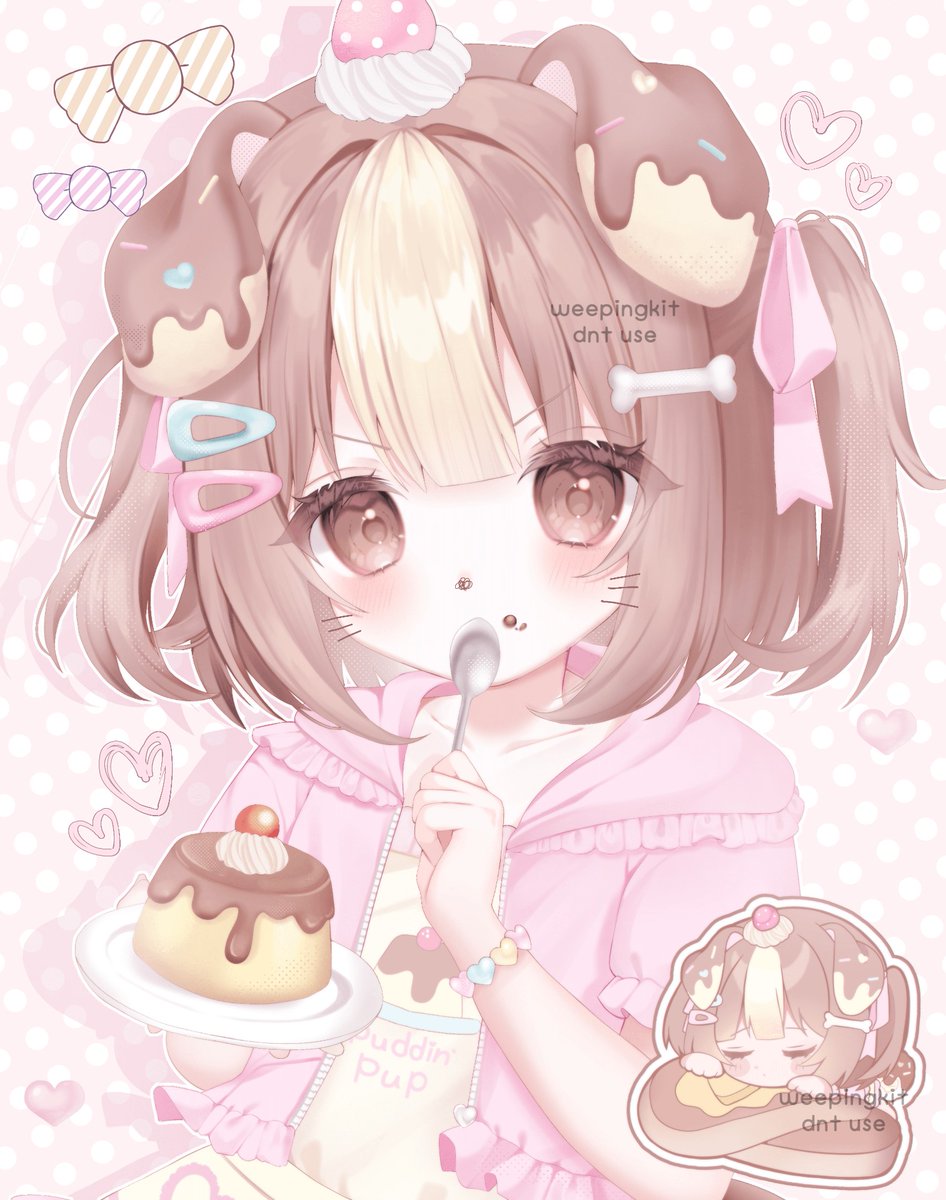 Weepingkit's tweet photo. Sweet puppy 🍭 https://t.co/CsEF11CqYn
