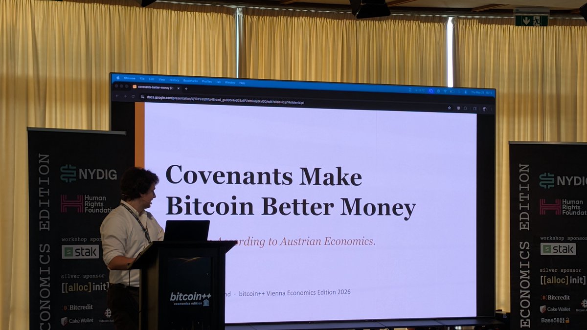 coinjoined's tweet photo. Covenants make Bitcoin better money by @matthewvuk2 https://t.co/fQjeu6RRtj