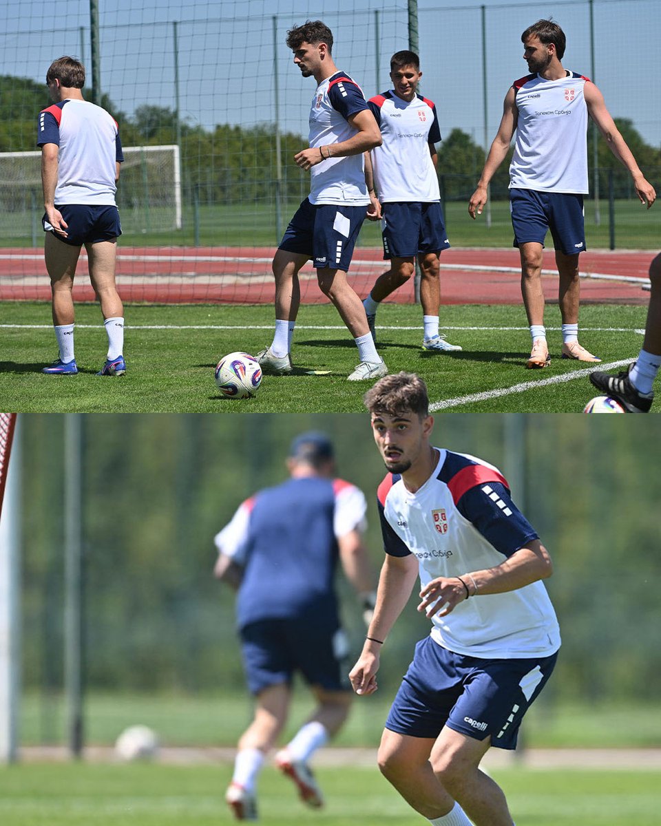 MillwallFC's tweet photo. 🇷🇸 Miha putting in the work with Serbia. https://t.co/WSx08D3Nf6