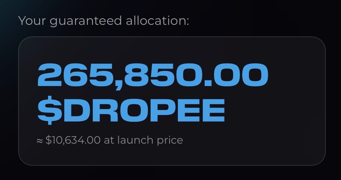 Blockidator 🇺🇦 $DROPEE tweet media