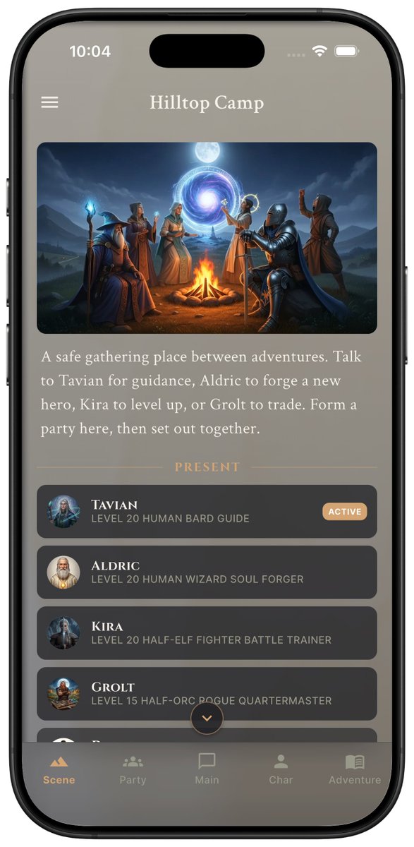 avive's tweet photo. Sneak peek at Polymyth mobile app! https://t.co/fhObUql80I