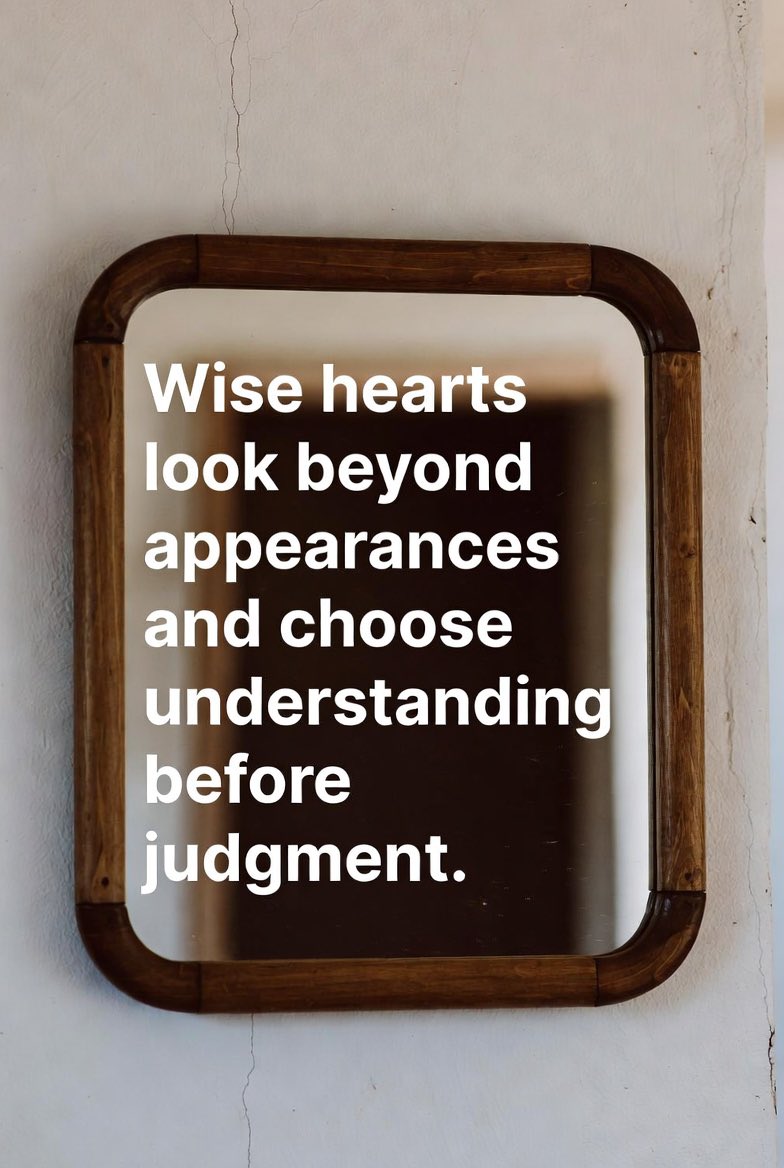 1True_American_'s tweet photo. VERSE OF THE DAY AND REFLECTION

“Do not judge by appearances, but judge with right judgment.”
~ John 7: 24

It is easy to form opinions based on what we immediately see. The world often teaches us to measure people by appearance, status, past mistakes or quick assumptions. But God looks deeper than the surface and He calls us to do the same.

Every person is fighting battles we may never fully understand.
Every story has layers we cannot see at first glance.

This verse reminds us to lead with wisdom, humility and compassion instead of rushing to judgment. Truth matters, but so does the condition of our hearts when we speak about others.

Sometimes the most Christ-like thing we can do is slow down and choose grace over assumption.

Have you ever been misunderstood by others, and how did it shape the way you see people now?