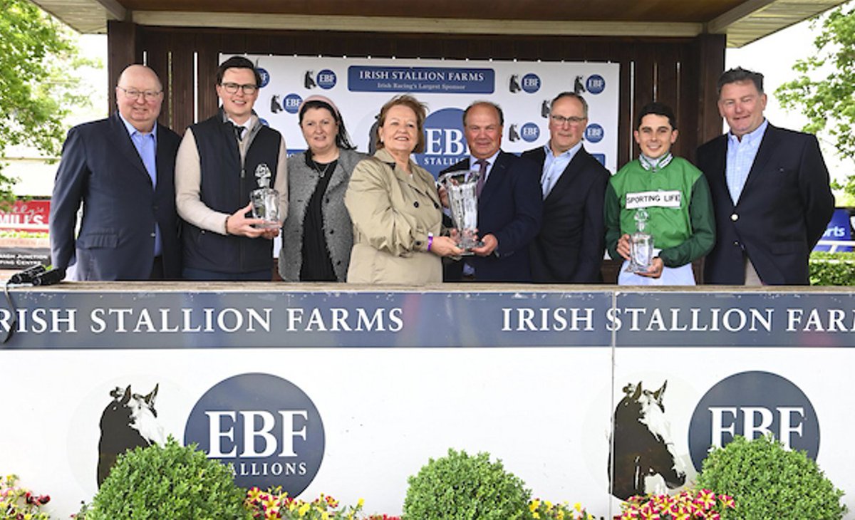 IrishEBF_'s tweet photo. UK Challenger Joins 41-Strong Entry as Anticipation Builds for €200,000 Irish EBF Gowran Classic 🏇 @GowranPark1 #IrishEBF

🏆Massive €200,000 Purse💰
🏆FREE Entry, June 1st🏇
🏆€1,000 Cash Sweepstakes 💰

Read the full press release here 👇https://t.co/8dWs4NvAM2

#IrishEBF #GowranClassic #SmullenSeries #HorseRacing #IrishRacing #EBFGoodForRacing @JoeFoleyBally