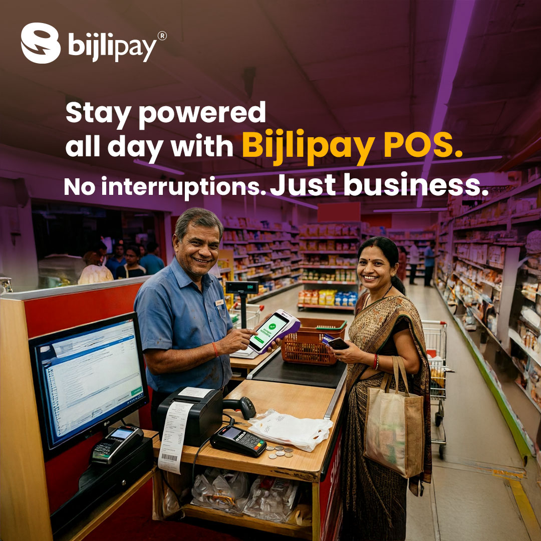 bijlipayindia's tweet photo. One dead battery can cost more than just a transaction.
When customers are waiting, your business needs a POS that keeps up, not powers down.

With Bijlipay POS, stay ready for every payment, every rush hour, every sale.

#Bijlipay #POSMachine #SmartPayments #DigitalPayments https://t.co/VMM0OEk574