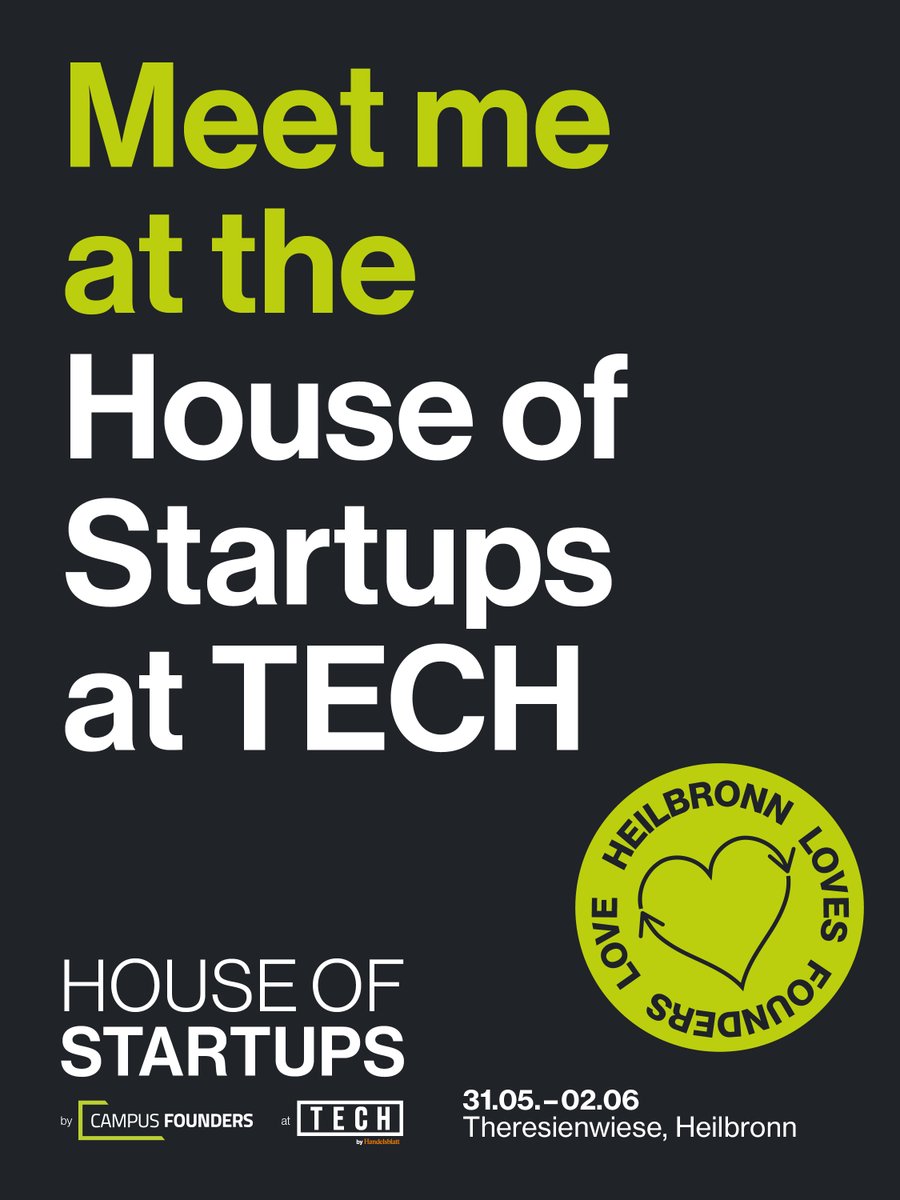 HyImpulseTech's tweet photo. Next stop: House of Startups at TECH by Handelsblatt!
We cannot wait to showcase our latest developments and connect with the operators and industry leaders who are building the future of European tech.
Will you be in Heilbronn? Letโs connect!๐
#HyImpulse #TECH2026 https://t.co/Yz9o17yGci