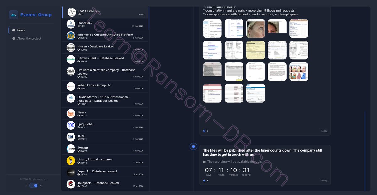Ransom-DB tweet media