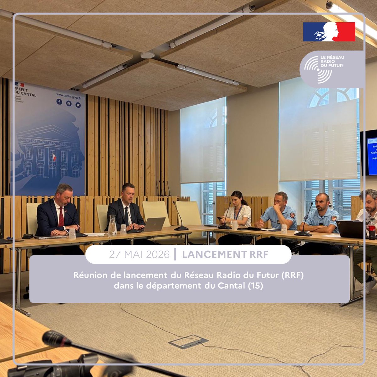 ACMOSS_FR's tweet photo. 🚀 Lancement du #RRF dans le Cantal : services de sécurité, secours et d'aide médicale réunis pour améliorer les communications opérationnelles. 

➡️Déjà 35 équipements déployés au @SDISduCantal   ➡️résilience des communications et interopérabilité, même en zones grises.

#ACMOSS https://t.co/1SlTevbvhJ