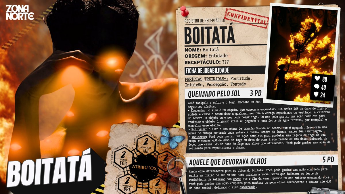 zonanorterpg's tweet photo. @staffzn ⠀⠀⠀⠀⠀⠀⠀
⠀⠀⠀🌀 Boitatá
⠀⠀ https://t.co/sBIpU5j3CV
