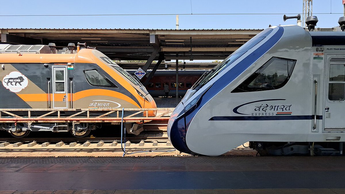 _ROLLINGSTOCK_'s tweet photo. #India - Vande Bharat EMU: procurement plans and current production status. Read an in-depth feature at the link: https://t.co/FY6O2C7ysM https://t.co/OBQA4lGgXz