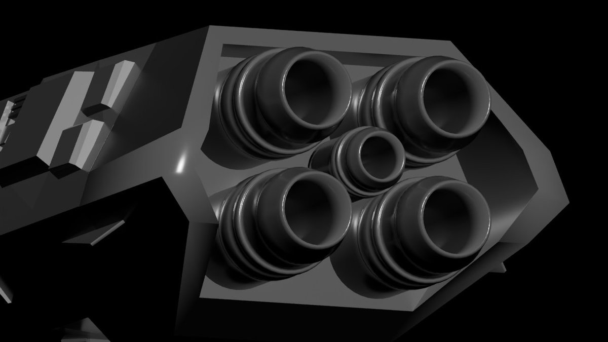 genmetsu_kii's tweet photo. I tried converting my old space frigate into a 3D model.

Not very familiar with the process, but watching the hull gradually take shape is quite interesting.

#Modeling #modelart
#Sci_Fi #SpaceBattleship 
#Starship #架空 #宇宙艦 https://t.co/wJ8RufDInY