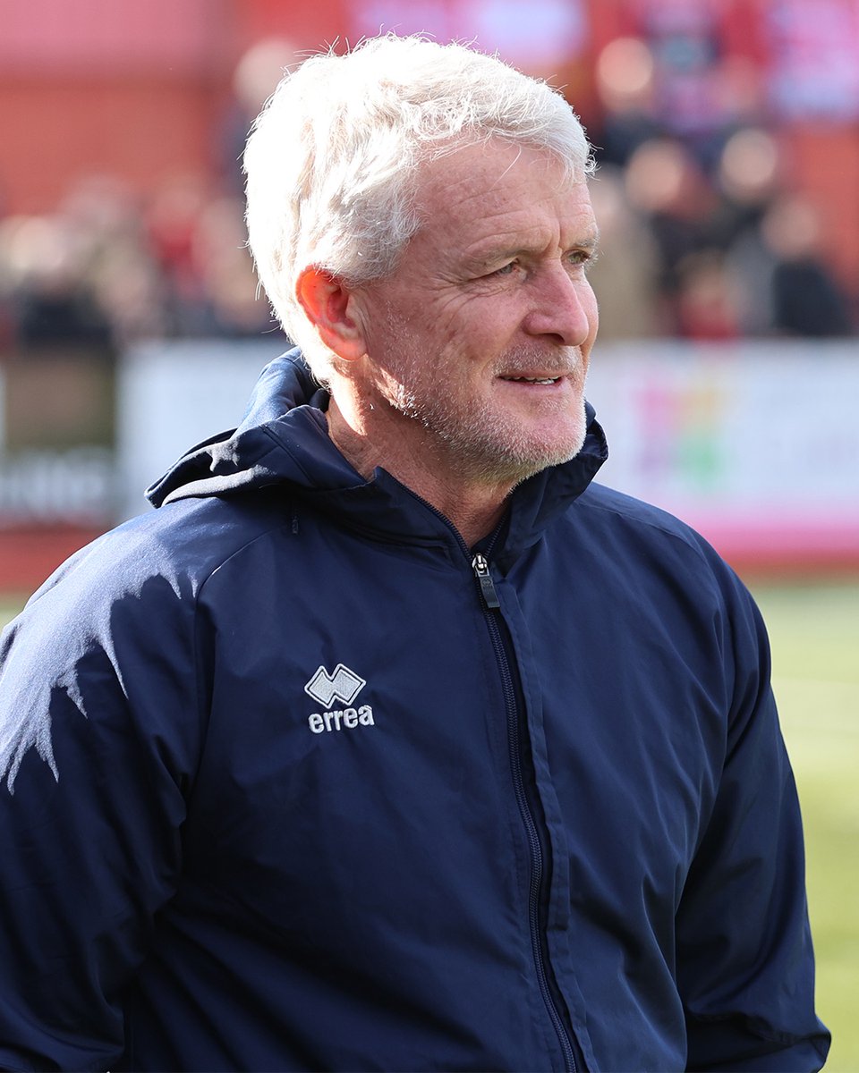 officialcufc's tweet photo. Carlisle United can confirm that Mark Hughes has left his position as Head Coach by mutual agreement.