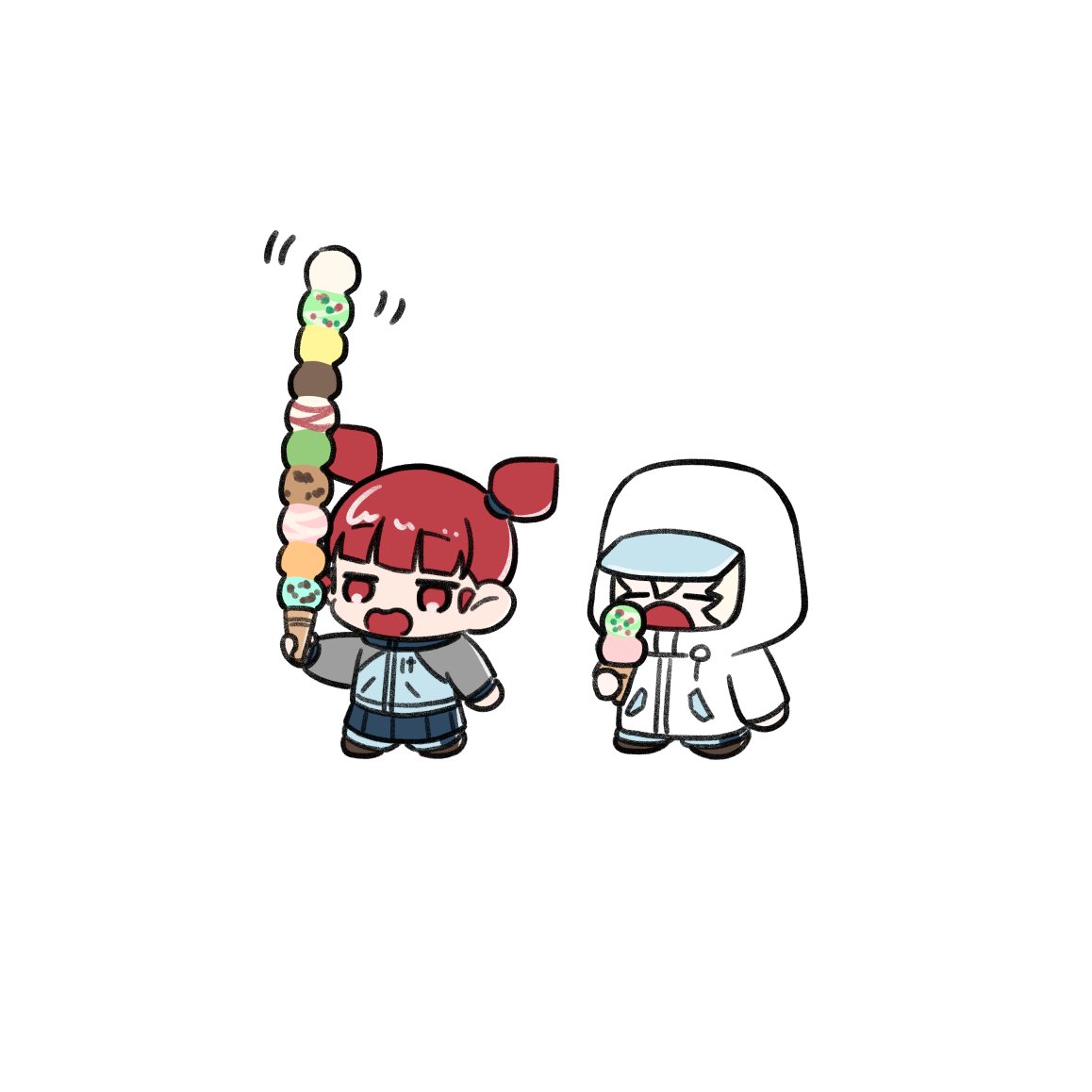 uchikiman18's tweet photo. よくばりなんとかが始まるらしい〜？ https://t.co/ZiVeViQHhv