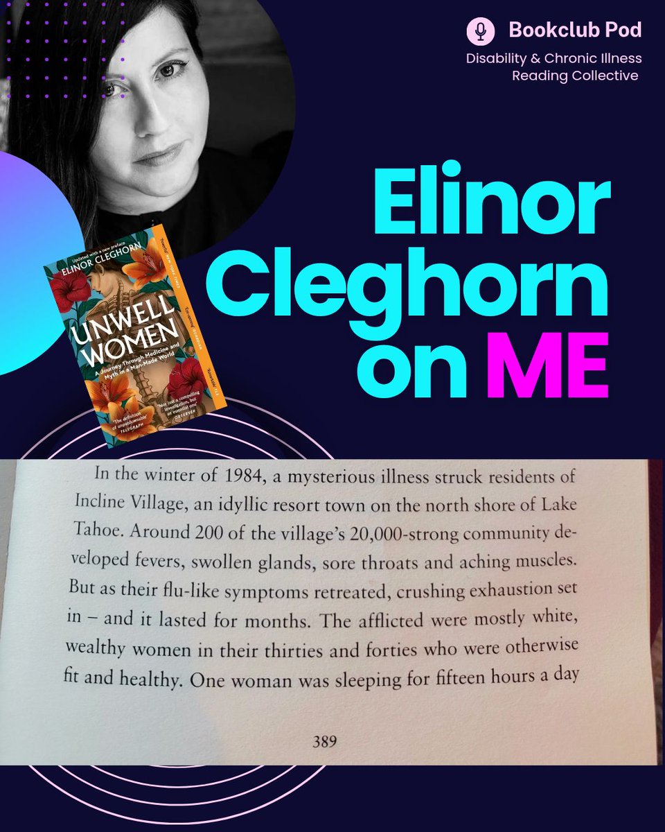 LongCovidAdvoc's tweet photo. 💙📚 In 'Unwell Women' a book that covers the whole of the history of medicine Elinor Cleghorn gives 6 PAGES to ME!

It's coming to the end of #MEAwarenessMonth & we are livestreaming with Elinor tonight at 7pm on X, YT & FB.

We will be speaking about ME & Long Covid!

📺 Recording will be avail.