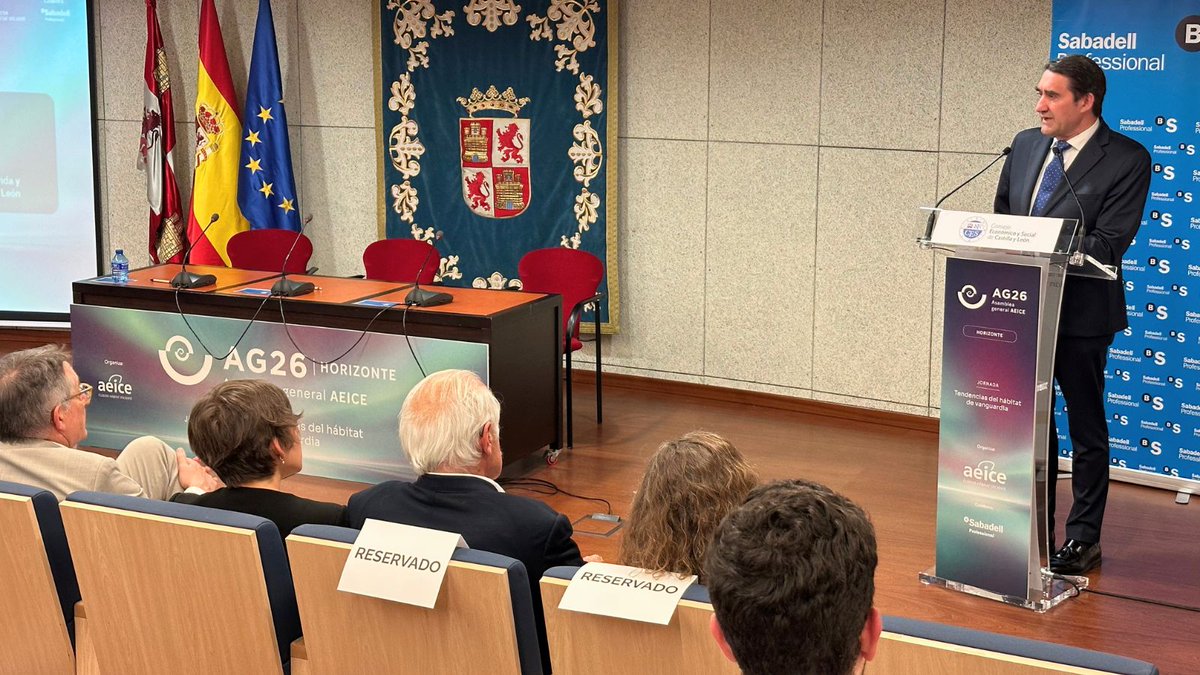 jcsquinones's tweet photo. Castilla y León se consolida como #referente nacional en digitalización, innovación y construcción industrializada aplicada al sector del hábitat. https://t.co/UQkxXUcoBA