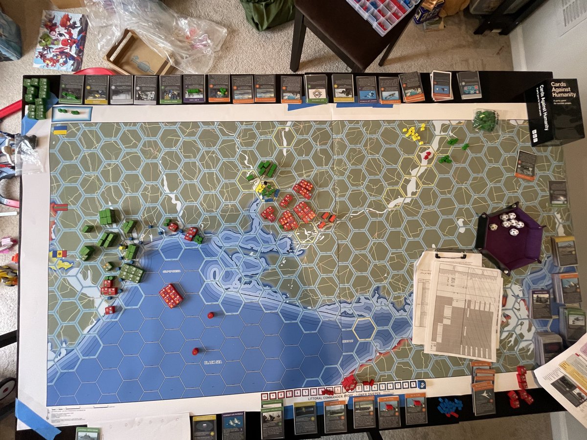 ian_tb03's tweet photo. There are still some slots left for the Littoral Commander: #Ukraine and #ManeuverWarfare #wargames I’m running at @originsgames for @ADragoons but they’re going fast! Reserve your tickets now:

https://t.co/6rM5ofus2s https://t.co/vZnuyw8Nke