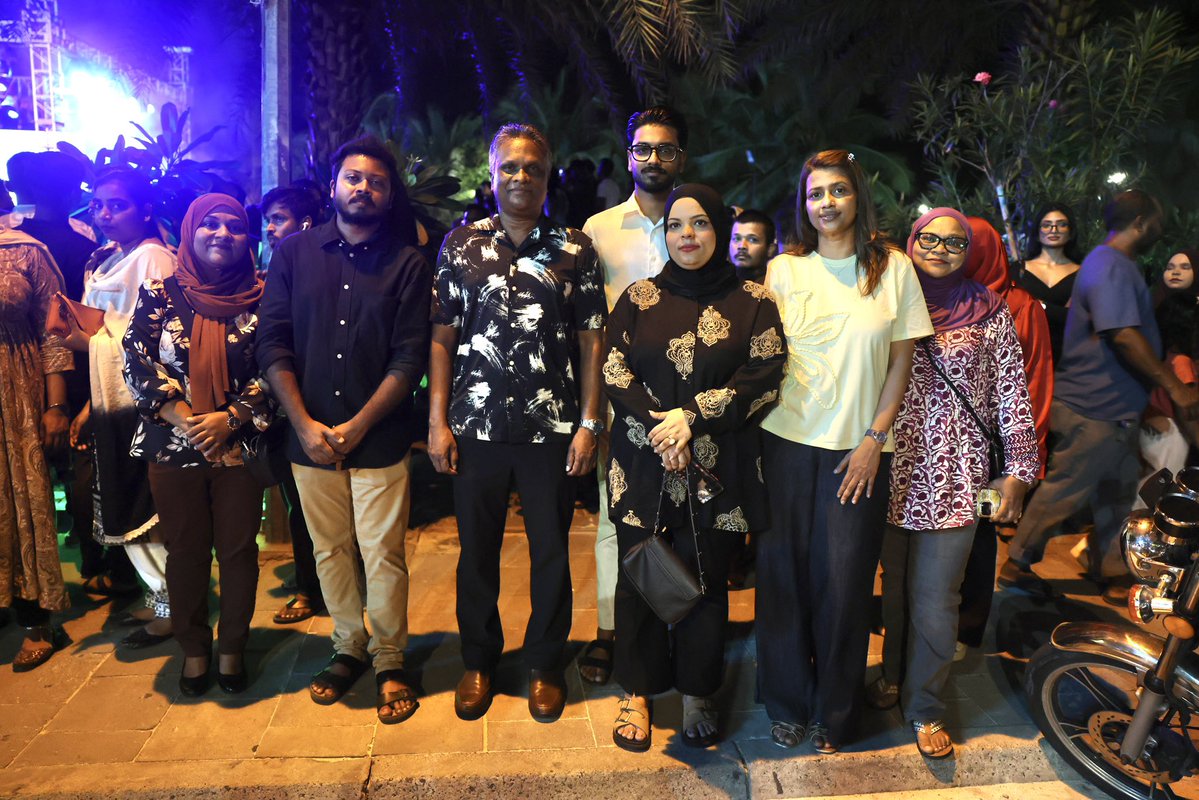 MaleCitymv's tweet photo. Eid Show in Male’ 🌙✨
A heartfelt thank you to all the amazing bands, performers, and participants who made the night so special, and to the people of Male’ City who came out to celebrate and enjoy with us. Your energy made the event unforgettable ♥️

Special thanks to:
@zamiyazeed
@thehuvanband
@fasylive
@skyrock_band
@enburi.senburi