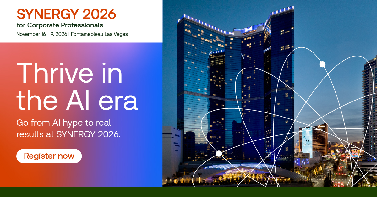 yourONESOURCE's tweet photo. SYNERGY 2026 is shaping up to be a strong year for corporate tax content. AI insights, ONESOURCE Determination updates, and e-invoicing guidance are all part of the lineup.

Register now to get priority access and save $600: https://t.co/fnAyxH8cWm https://t.co/BjSM5er3Gu