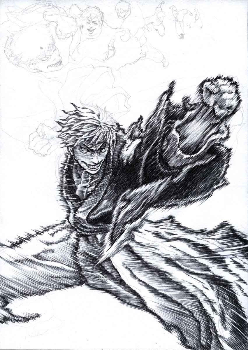 RyulZero's tweet photo. Naoya Zen'in coming...1h of drawing per day (´-`)
#artㅤㅤㅤㅤ #drawingsㅤㅤ #JujutsuKaizen #jjk #fanartㅤ https://t.co/hmWRACXhq4