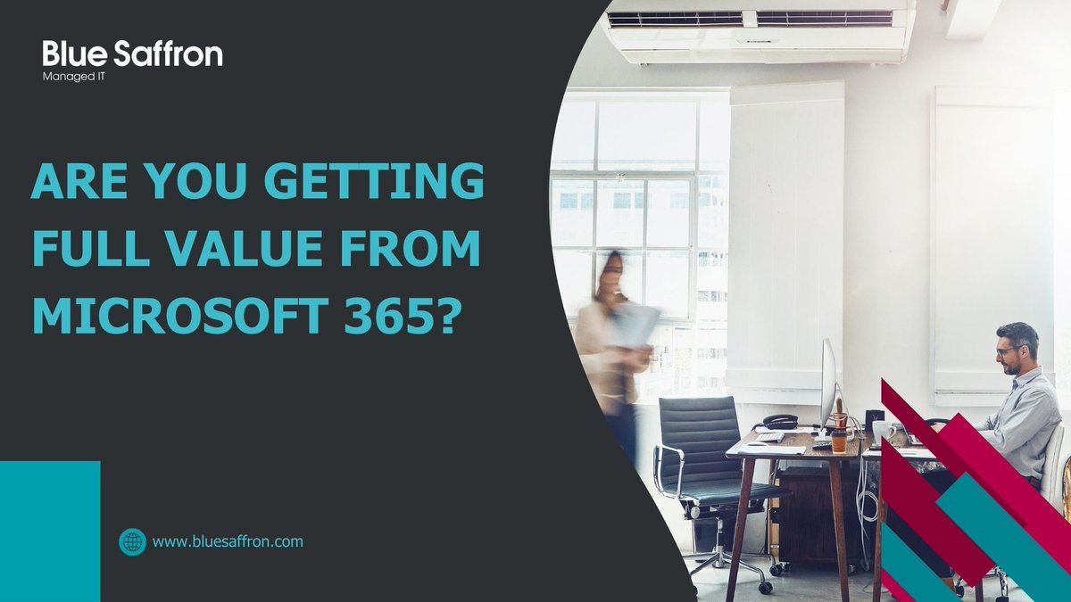 BlueSaffronLtd's tweet photo. Most Microsoft 365 plans include Defender, Purview and Conditional Access. Most of them are switched off by default.
Our free guide walks through what an optimised M365 environment looks like.
Download it here: https://t.co/qzFIVXaQho https://t.co/8E9ZDxWwPq