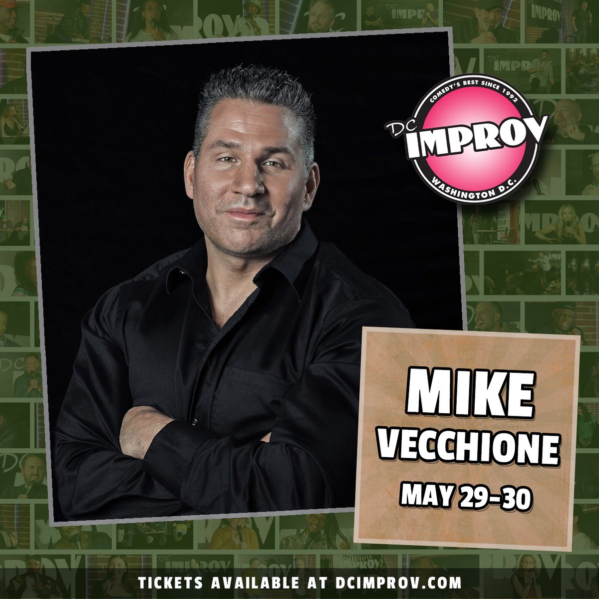dcimprov's tweet photo. Saturday's early show with Mike Vecchione is sold out -- Friday early show isn't far behind. Hustle up! https://t.co/5FMJ6g9YIh