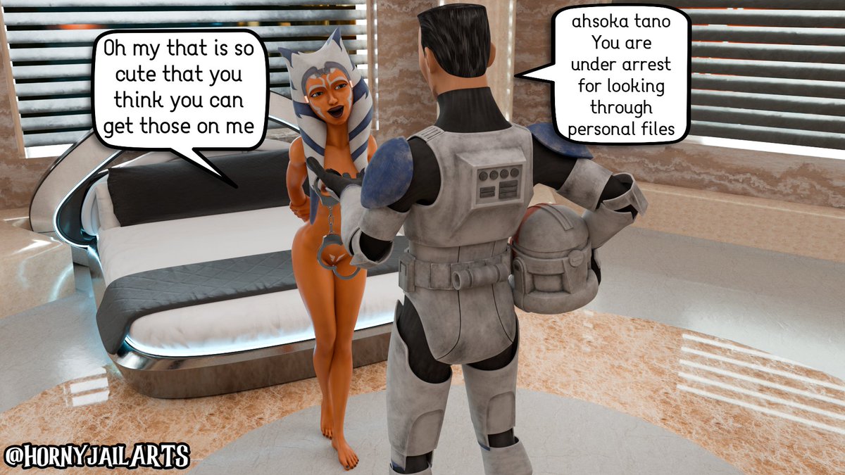 HornyjailARTS's tweet photo. ahsoka: this clone is Interesting I think I will have some fun with him Part 1😉

this was a commission from anonymous

models by @airress3D 
map by @VRAnimeTed

#ahsoka #clone #starwars #porn https://t.co/e83Twd9hXG
