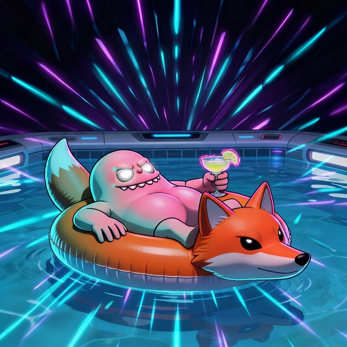 Larobalz's tweet photo. Some projects panic! The world at war - we're going to 0😱

Others chill in the jacuzzi waiting for their time.

No stress.
No fake wars.
No forced hype.

Just vibes, patience, and conviction.

$BALZ knows the wave is coming and until then we build and enjoy a breather 🌊🔥 https://t.co/MElp2zfYlJ